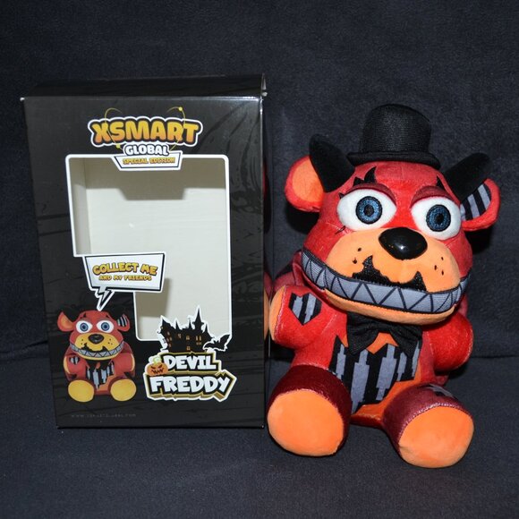 XSMART Global Special Edition Devil Freddy 8 IN Plush - Picture 1 of 7